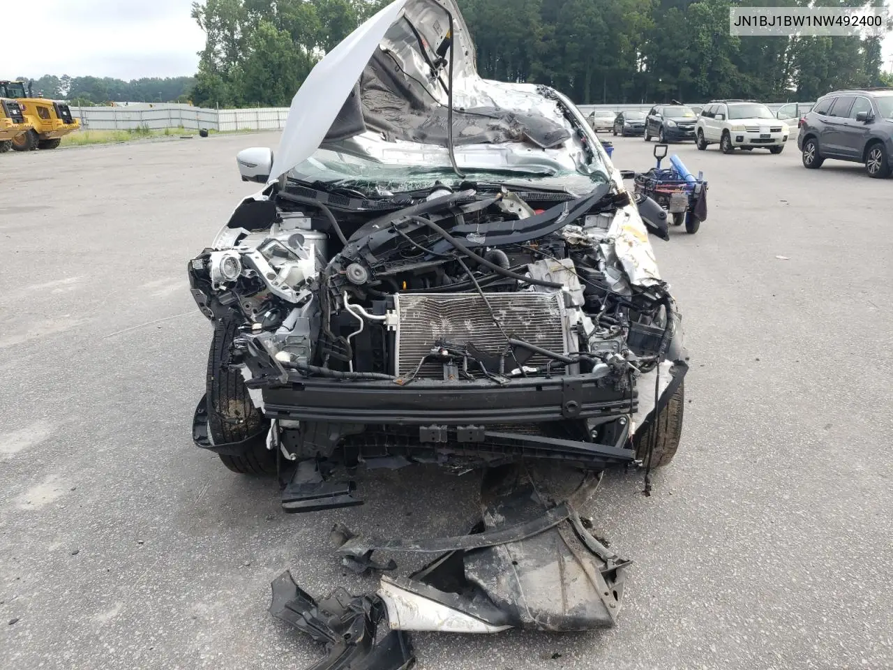 2022 Nissan Rogue Sport Sv VIN: JN1BJ1BW1NW492400 Lot: 63603955