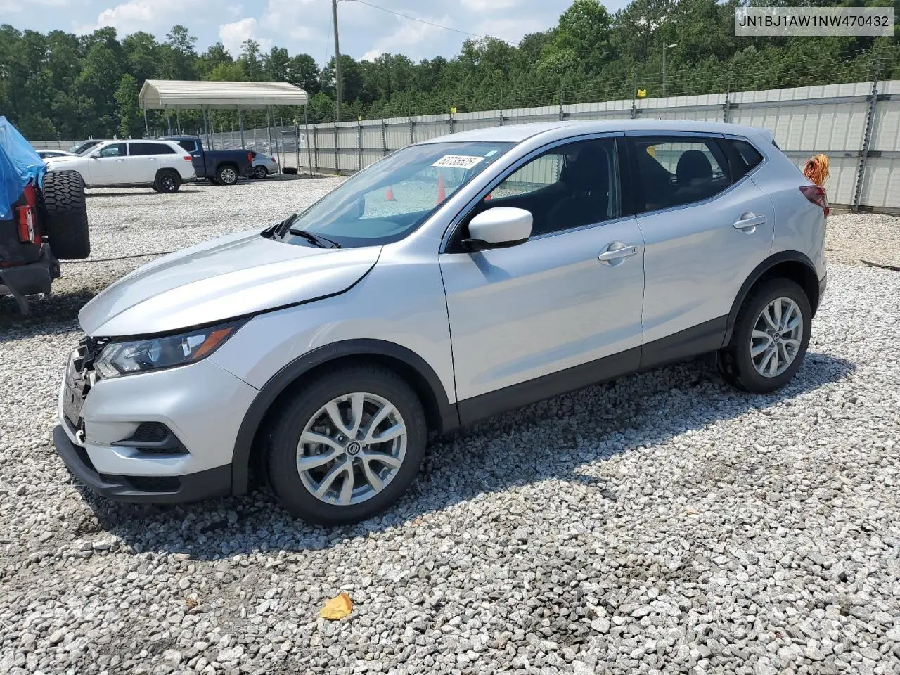 2022 Nissan Rogue Sport S VIN: JN1BJ1AW1NW470432 Lot: 63735525