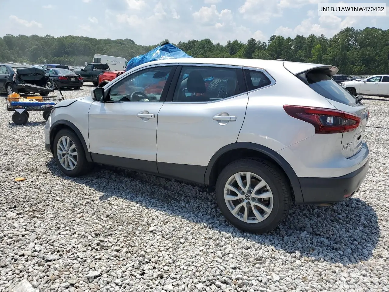 2022 Nissan Rogue Sport S VIN: JN1BJ1AW1NW470432 Lot: 63735525