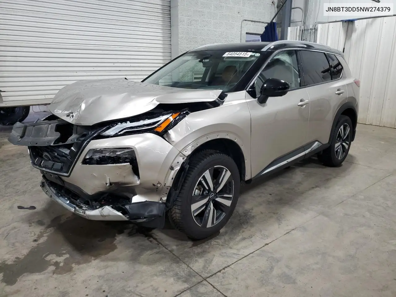 2022 Nissan Rogue Platinum VIN: JN8BT3DD5NW274379 Lot: 64054515