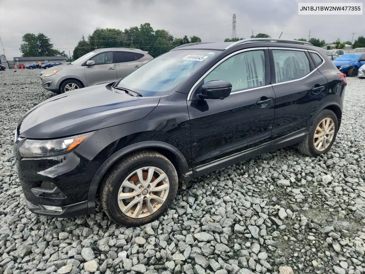 2022 Nissan Rogue Sport Sv VIN: JN1BJ1BW2NW477355 Lot: 64444645