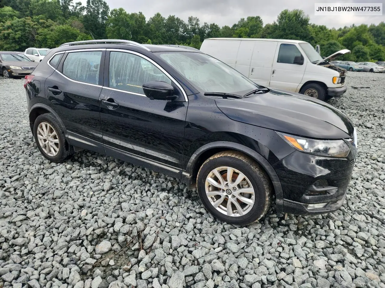 2022 Nissan Rogue Sport Sv VIN: JN1BJ1BW2NW477355 Lot: 64444645