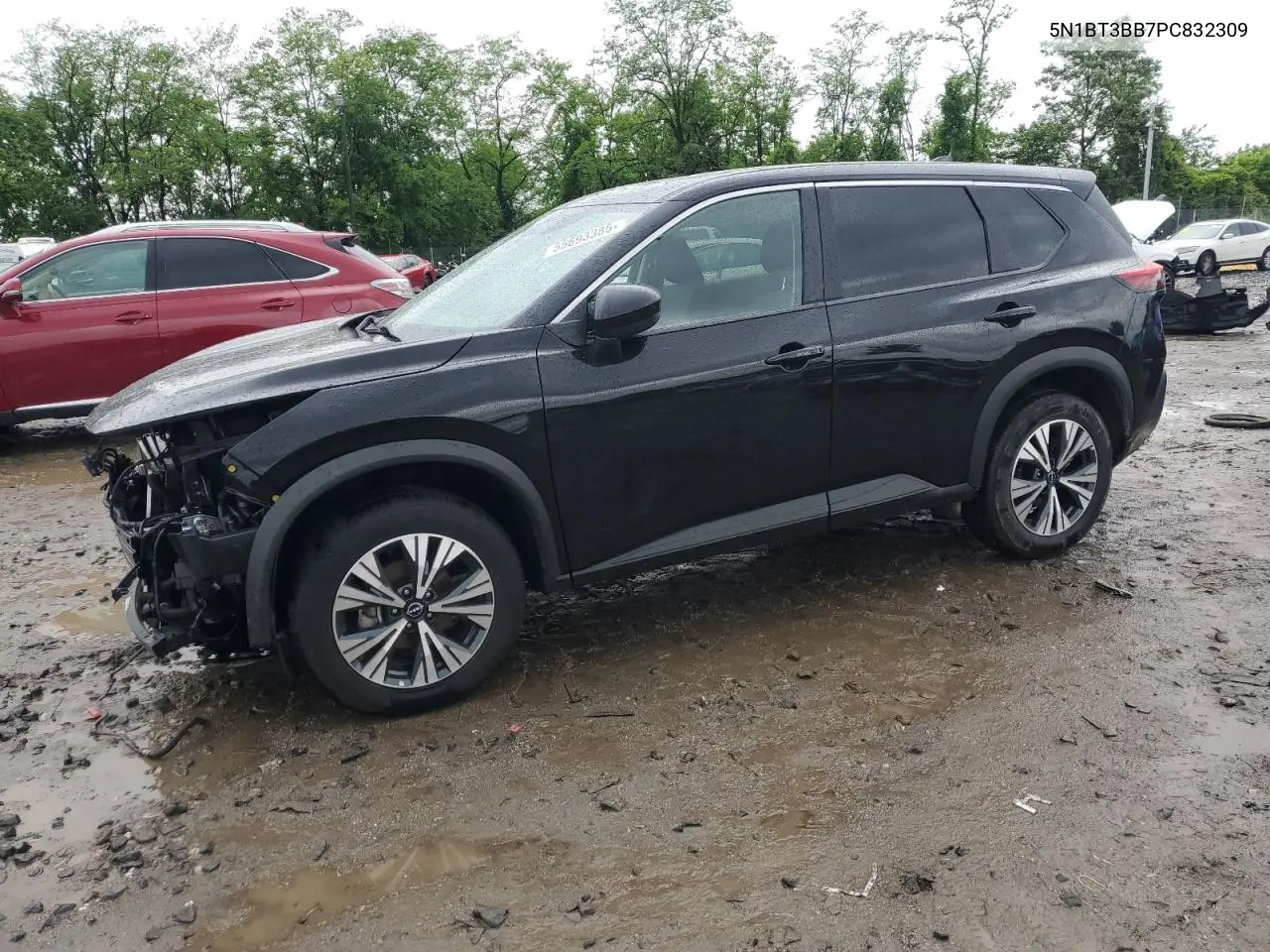 2023 Nissan Rogue Sv VIN: 5N1BT3BB7PC832309 Lot: 55693385