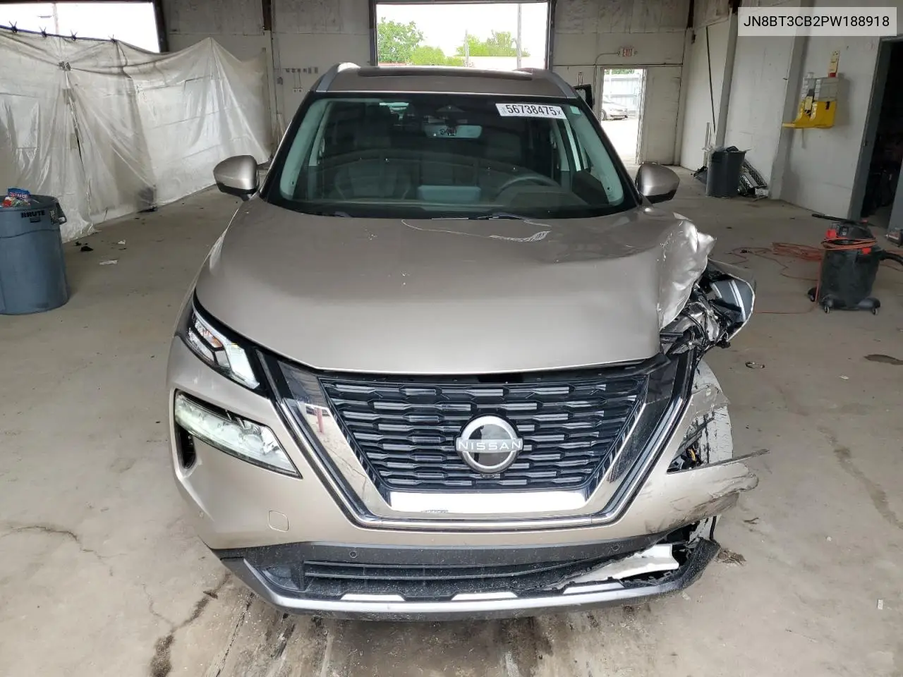 2023 Nissan Rogue Sl VIN: JN8BT3CB2PW188918 Lot: 56738475