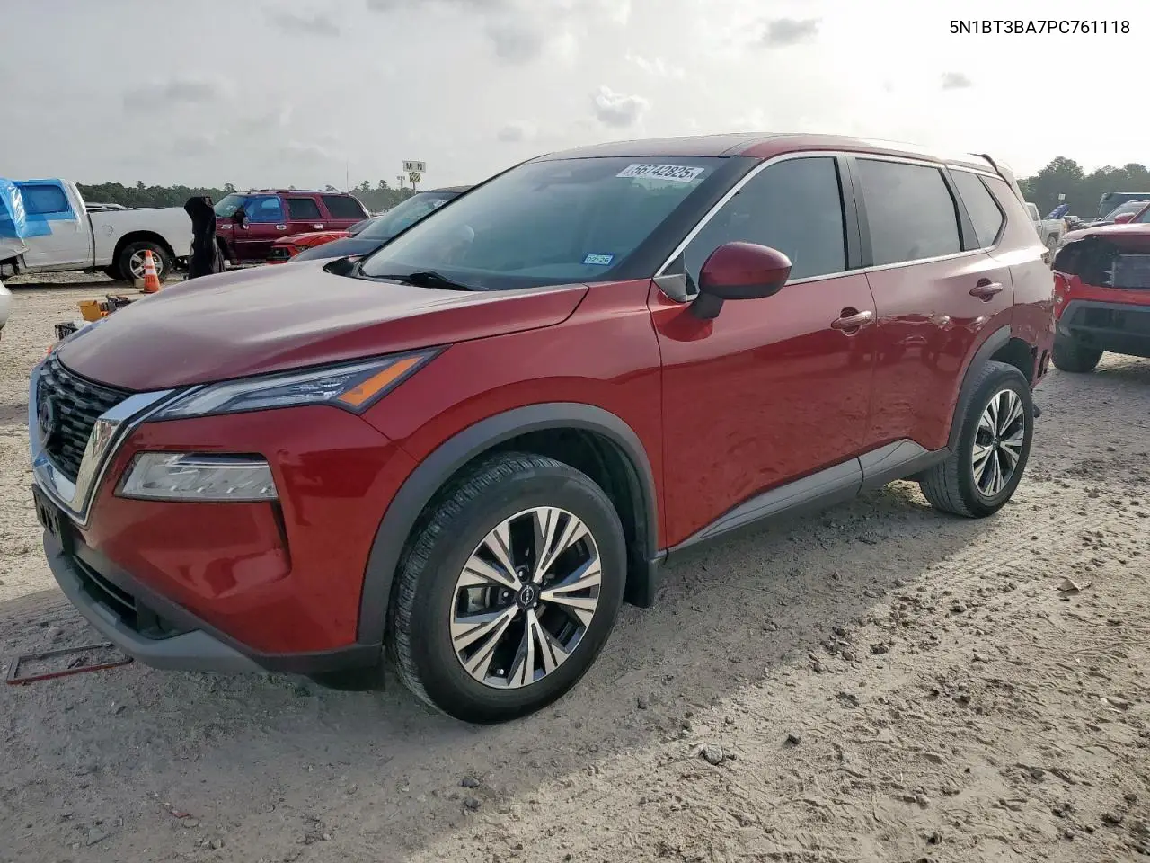 2023 Nissan Rogue Sv VIN: 5N1BT3BA7PC761118 Lot: 56742825