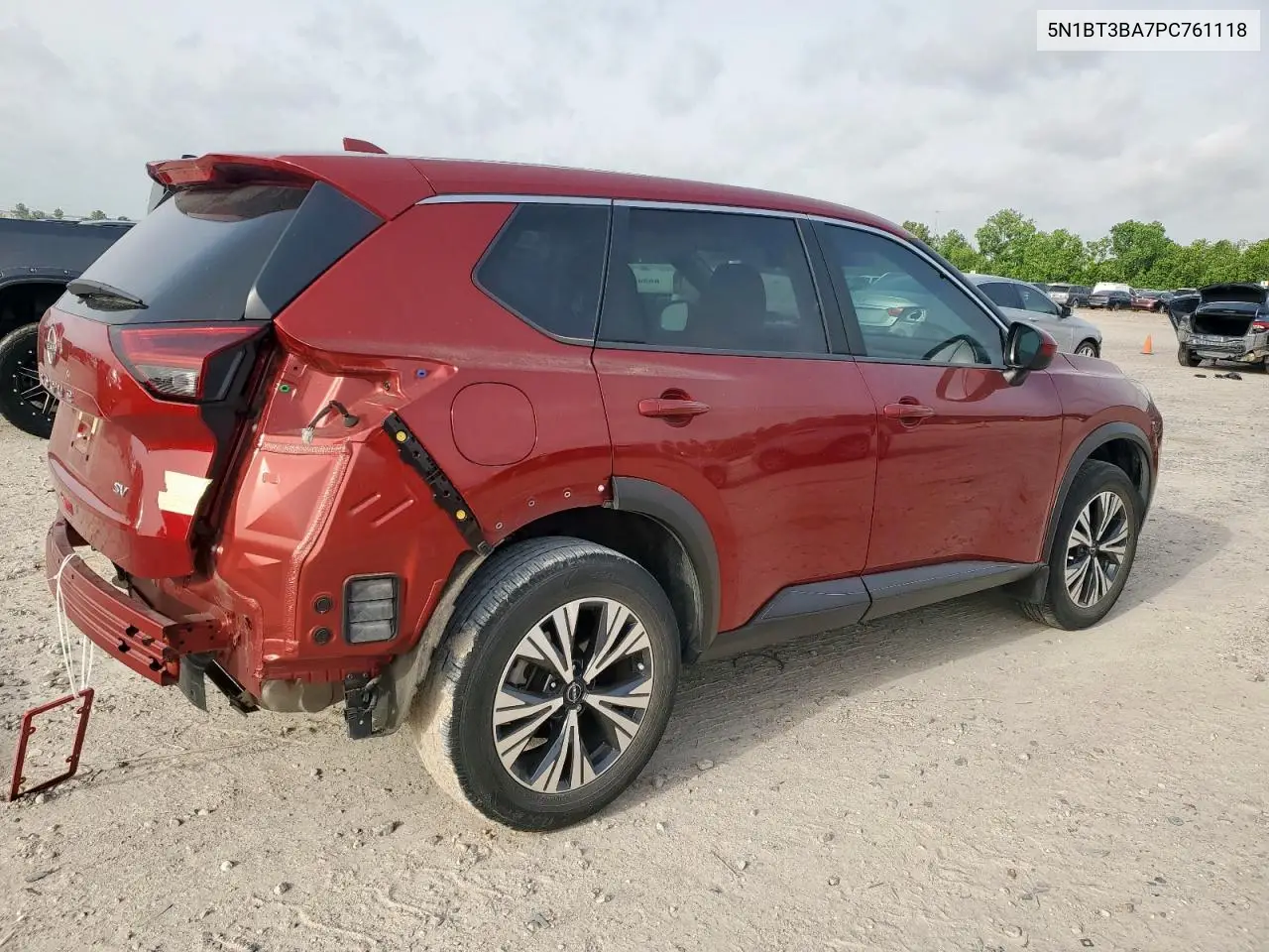 2023 Nissan Rogue Sv VIN: 5N1BT3BA7PC761118 Lot: 56742825