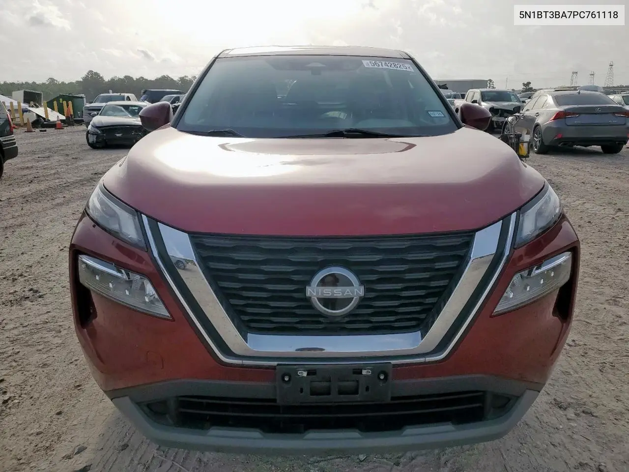 2023 Nissan Rogue Sv VIN: 5N1BT3BA7PC761118 Lot: 56742825