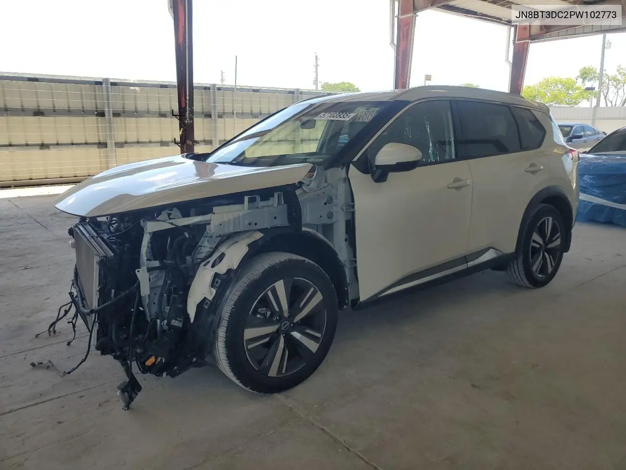 2023 Nissan Rogue Platinum VIN: JN8BT3DC2PW102773 Lot: 57103935
