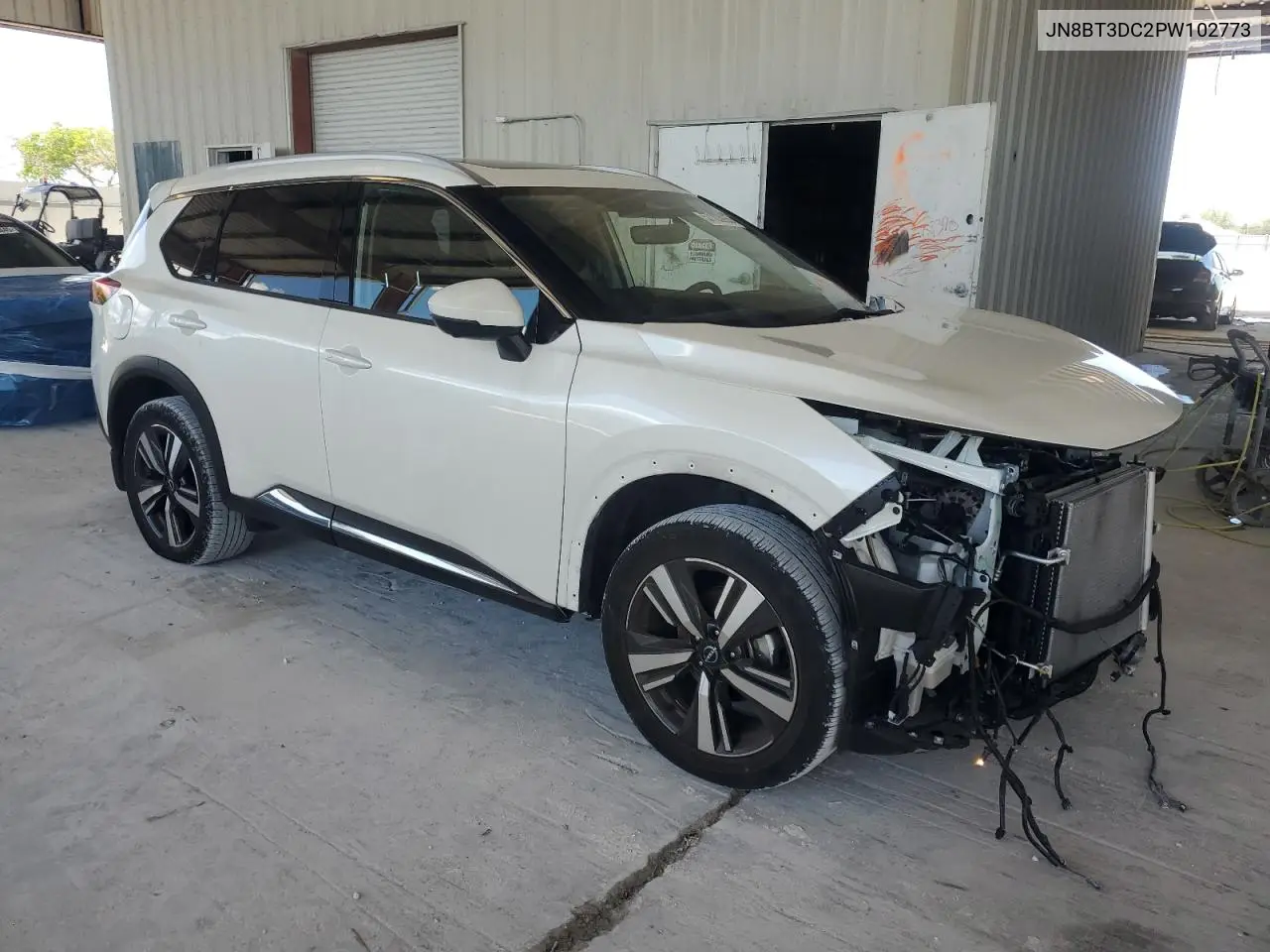 2023 Nissan Rogue Platinum VIN: JN8BT3DC2PW102773 Lot: 57103935