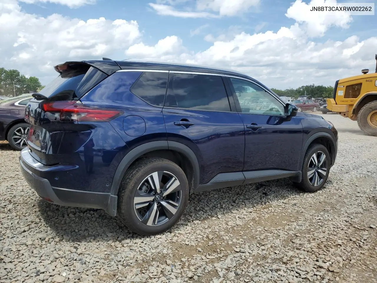 2024 Nissan Rogue Sl VIN: JN8BT3CAXRW002262 Lot: 62921545