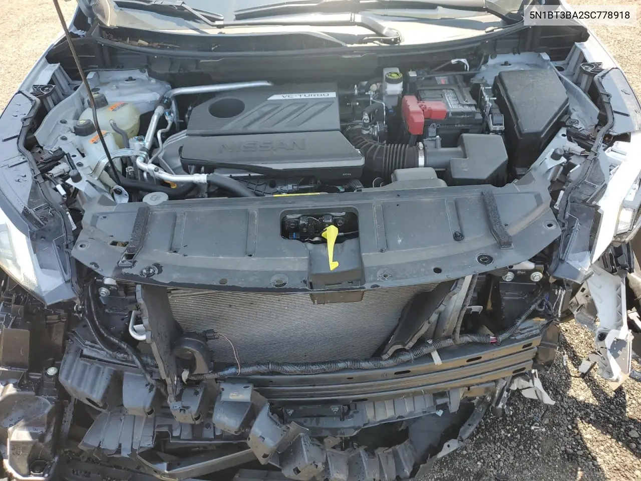 2025 Nissan Rogue Sv VIN: 5N1BT3BA2SC778918 Lot: 62289045
