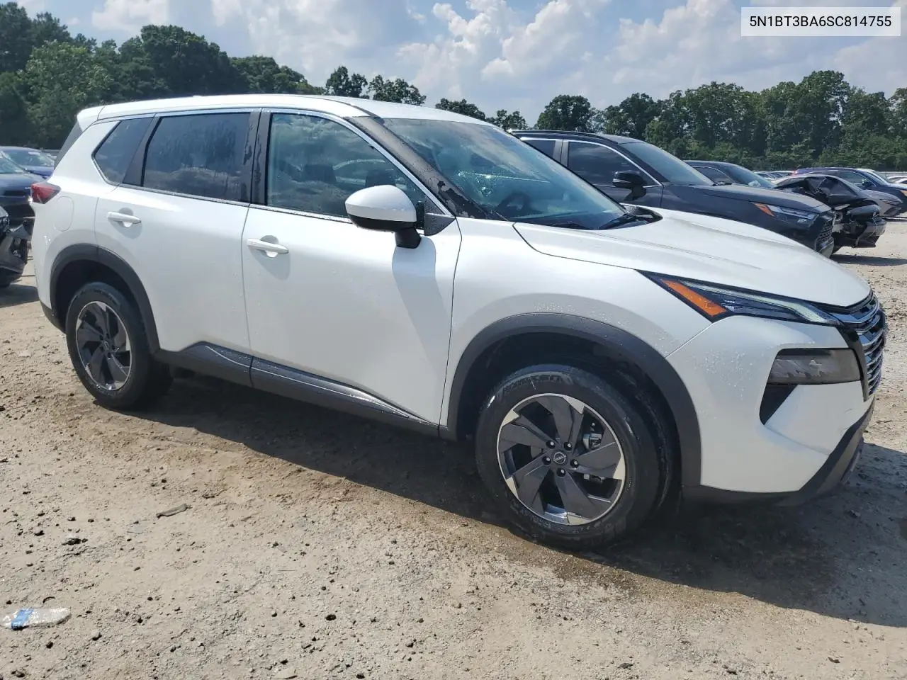 2025 Nissan Rogue Sv VIN: 5N1BT3BA6SC814755 Lot: 62995605