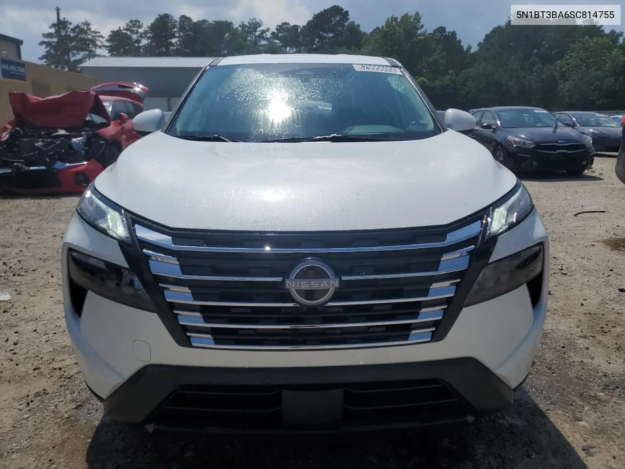 2025 Nissan Rogue Sv VIN: 5N1BT3BA6SC814755 Lot: 62995605
