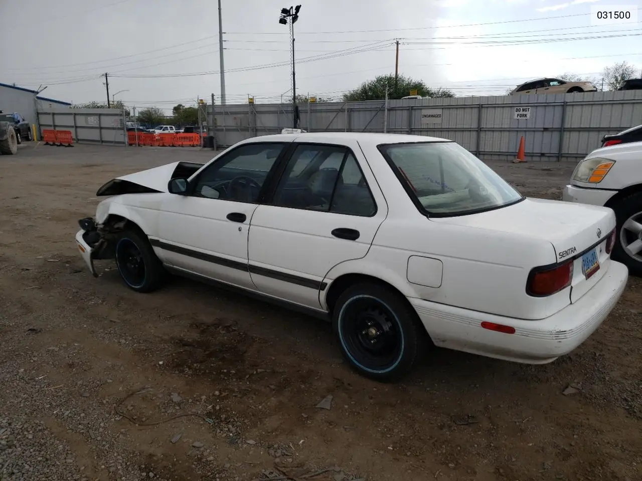 1991 Nissan Sentra VIN: 031500 Lot: 63863255