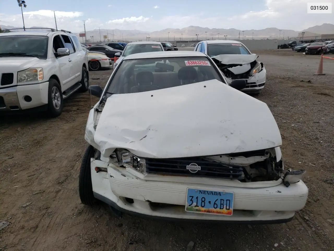 1991 Nissan Sentra VIN: 031500 Lot: 63863255