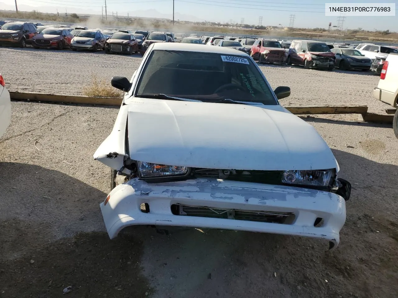 1994 Nissan Sentra E VIN: 1N4EB31P0RC776983 Lot: 42002725