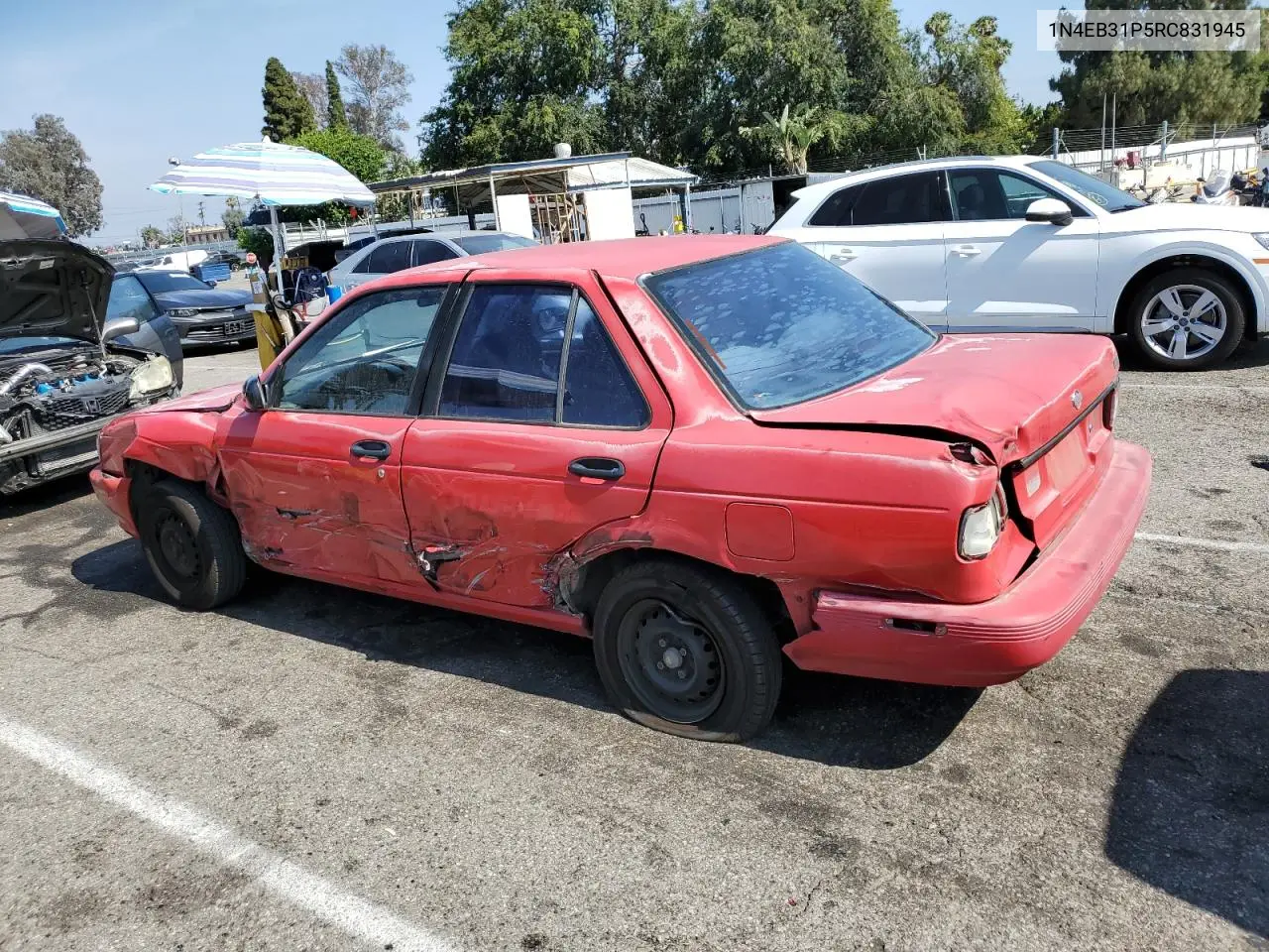1994 Nissan Sentra E VIN: 1N4EB31P5RC831945 Lot: 60552745