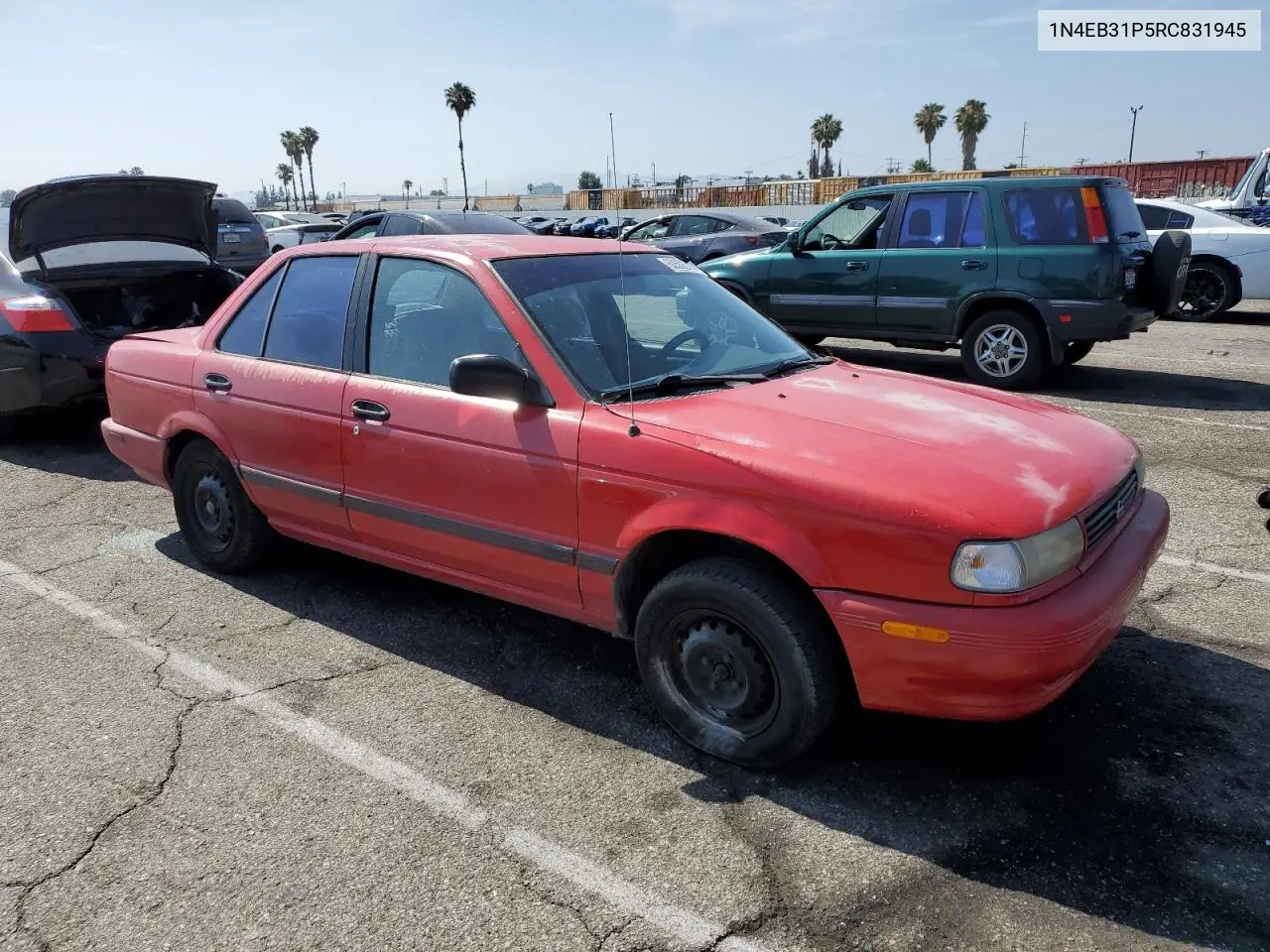 1994 Nissan Sentra E VIN: 1N4EB31P5RC831945 Lot: 60552745