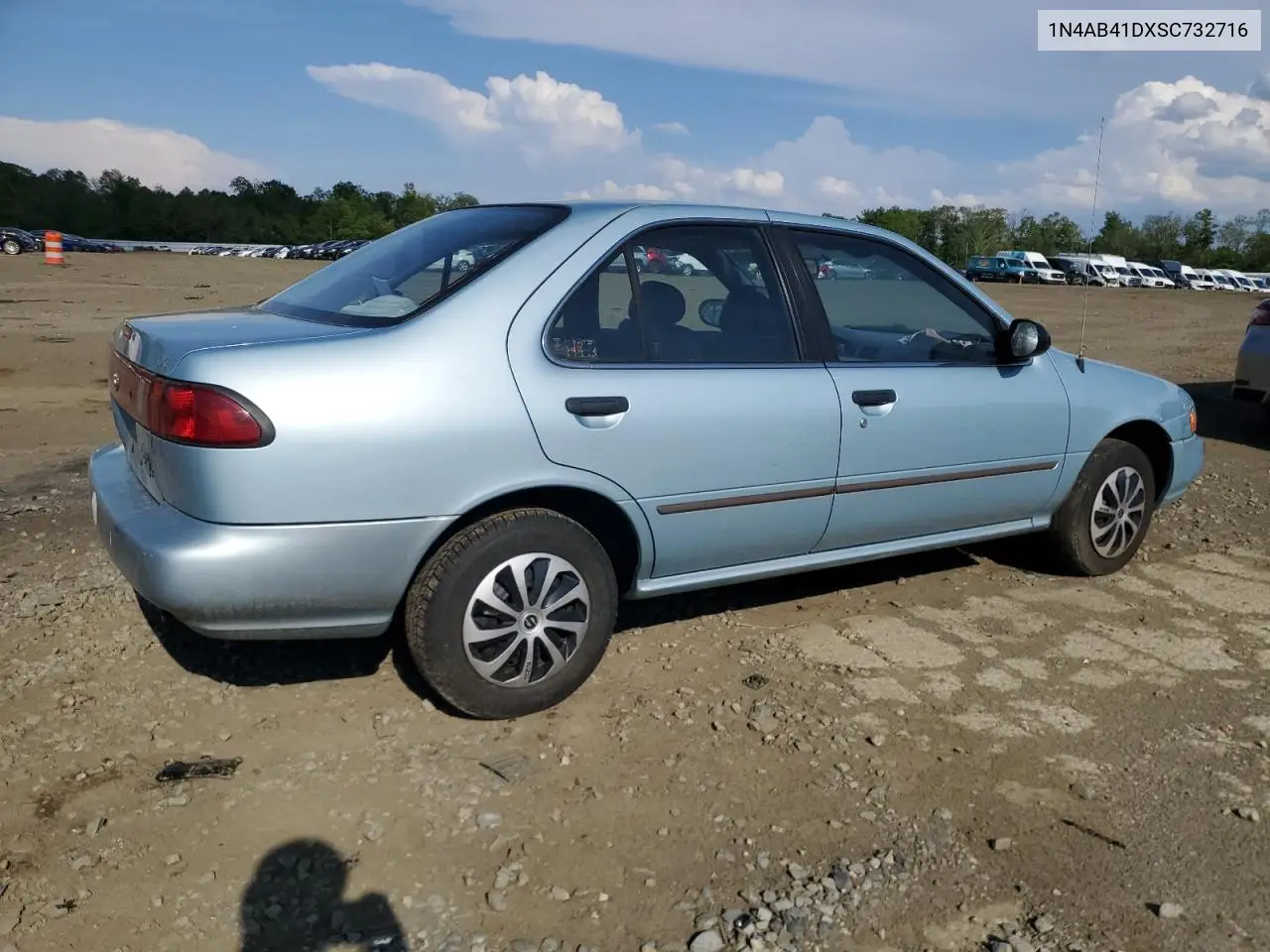 1995 Nissan Sentra Base VIN: 1N4AB41DXSC732716 Lot: 55590265
