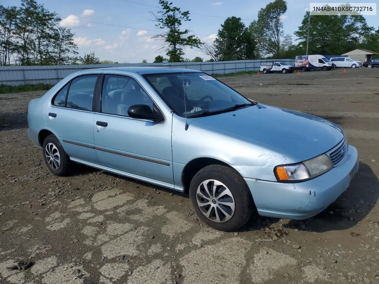 1995 Nissan Sentra Base VIN: 1N4AB41DXSC732716 Lot: 55590265