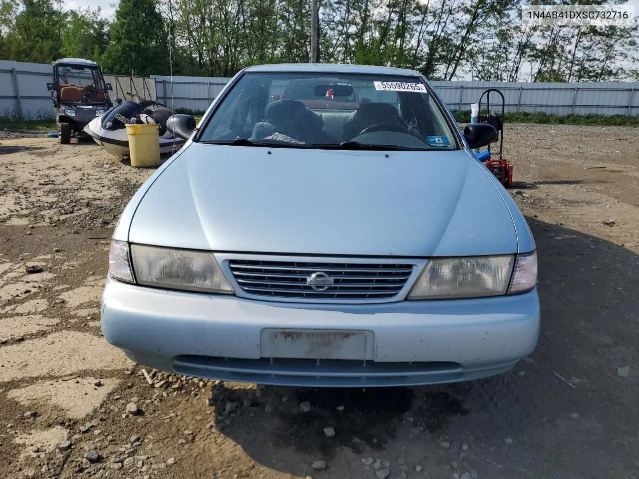 1995 Nissan Sentra Base VIN: 1N4AB41DXSC732716 Lot: 55590265