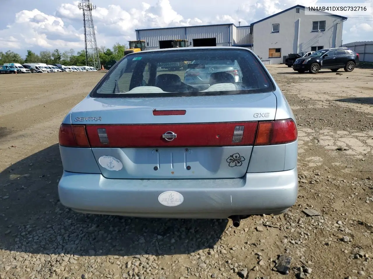 1995 Nissan Sentra Base VIN: 1N4AB41DXSC732716 Lot: 55590265
