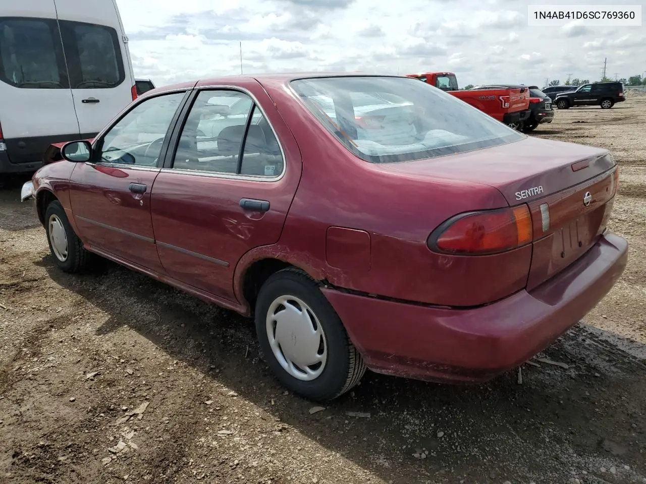 1995 Nissan Sentra Base VIN: 1N4AB41D6SC769360 Lot: 58832985