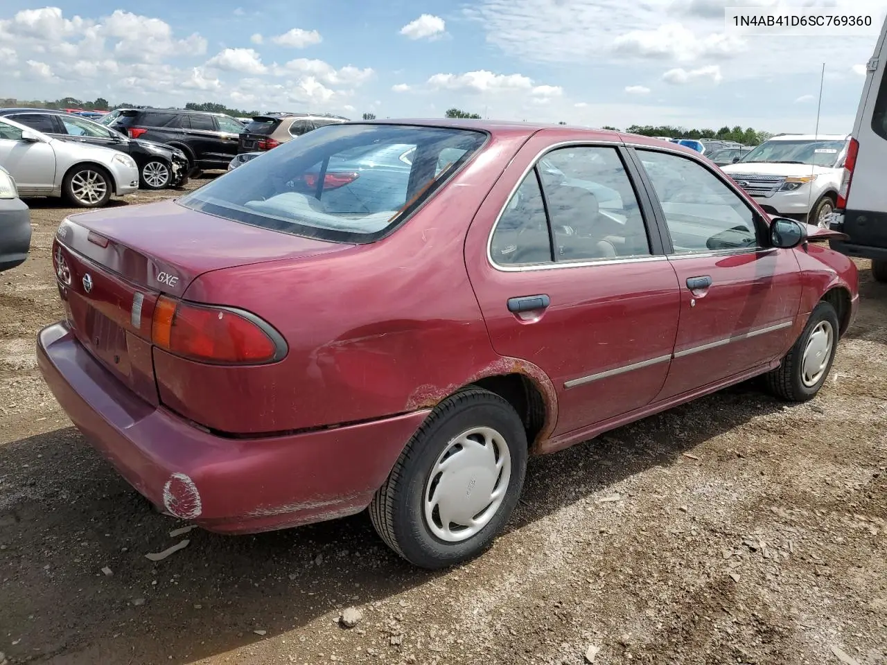 1995 Nissan Sentra Base VIN: 1N4AB41D6SC769360 Lot: 58832985