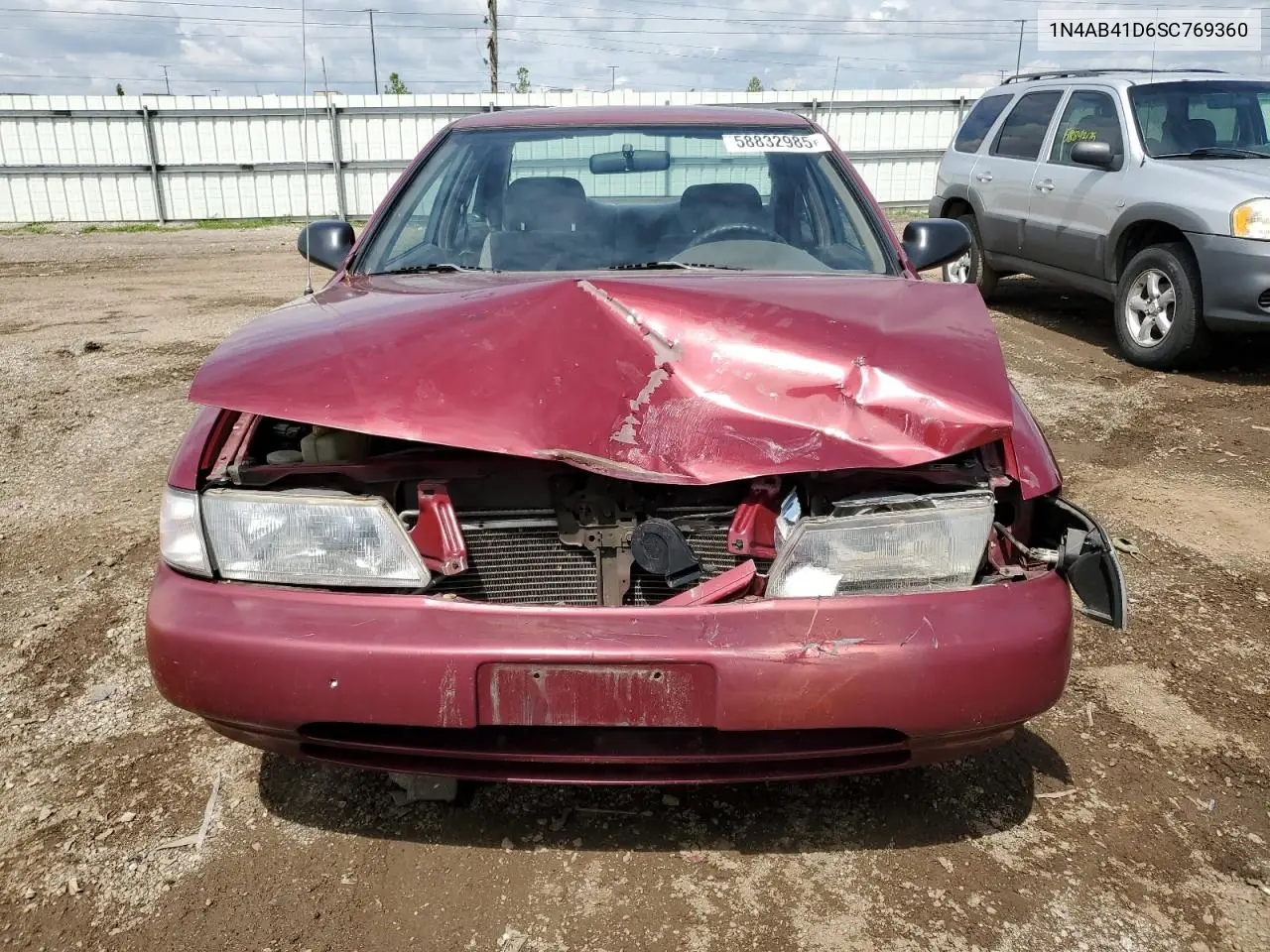 1995 Nissan Sentra Base VIN: 1N4AB41D6SC769360 Lot: 58832985