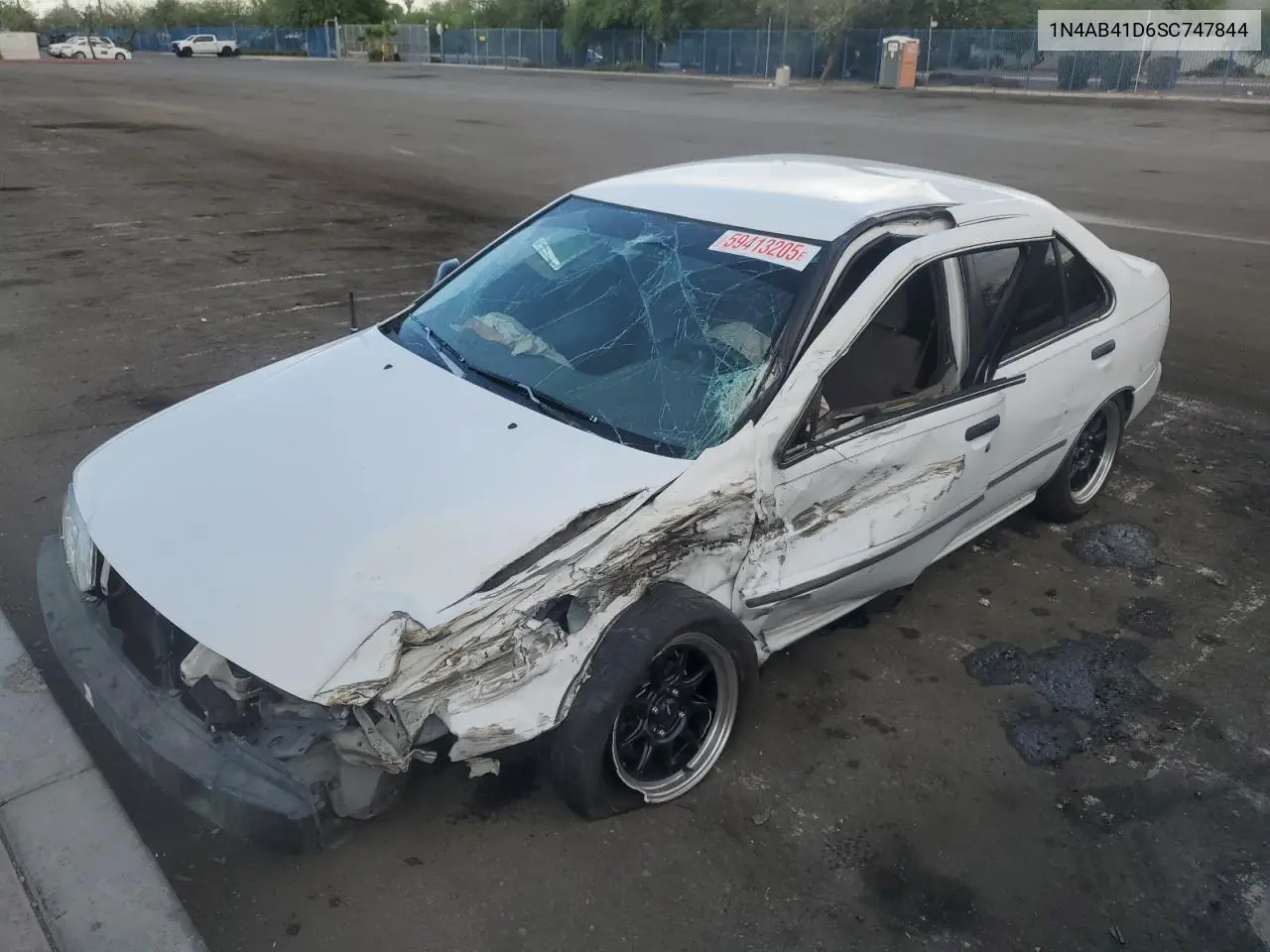 1995 Nissan Sentra Base VIN: 1N4AB41D6SC747844 Lot: 59413205
