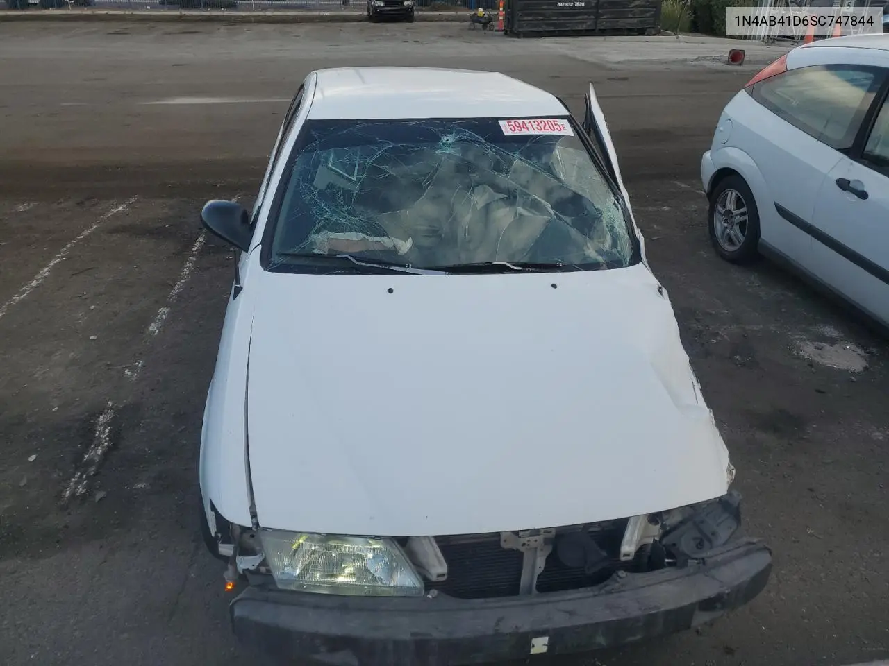 1995 Nissan Sentra Base VIN: 1N4AB41D6SC747844 Lot: 59413205