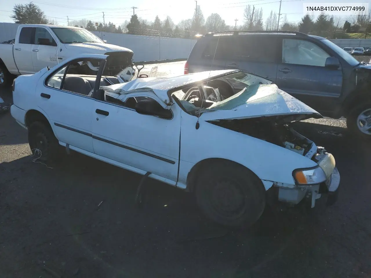 1997 Nissan Sentra Base VIN: 1N4AB41DXVC774999 Lot: 53479575