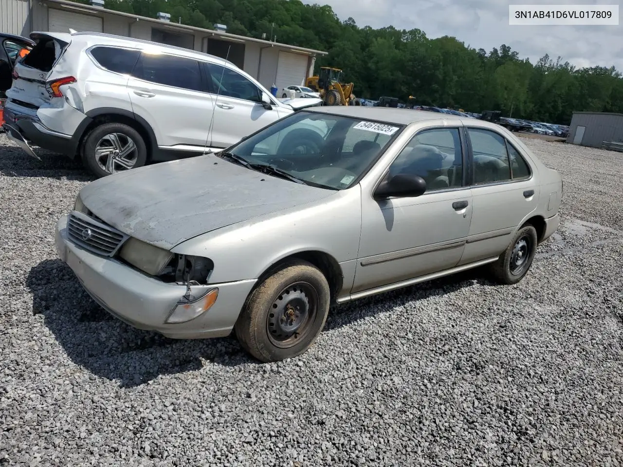 1997 Nissan Sentra Xe VIN: 3N1AB41D6VL017809 Lot: 54615025