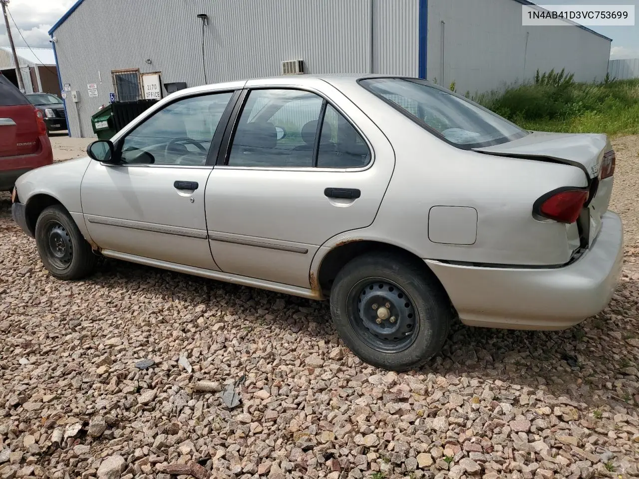 1997 Nissan Sentra Base VIN: 1N4AB41D3VC753699 Lot: 59503385