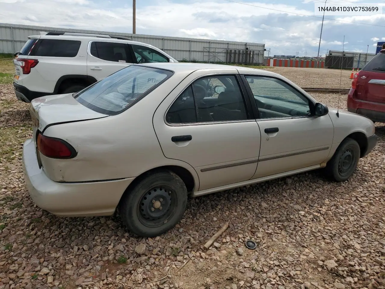 1997 Nissan Sentra Base VIN: 1N4AB41D3VC753699 Lot: 59503385