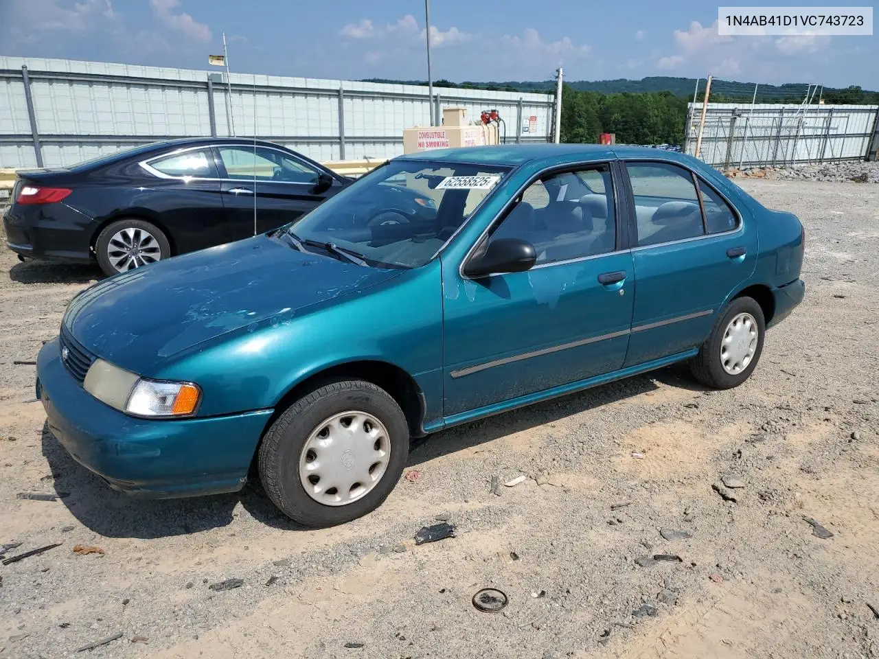 1997 Nissan Sentra Base VIN: 1N4AB41D1VC743723 Lot: 62558525