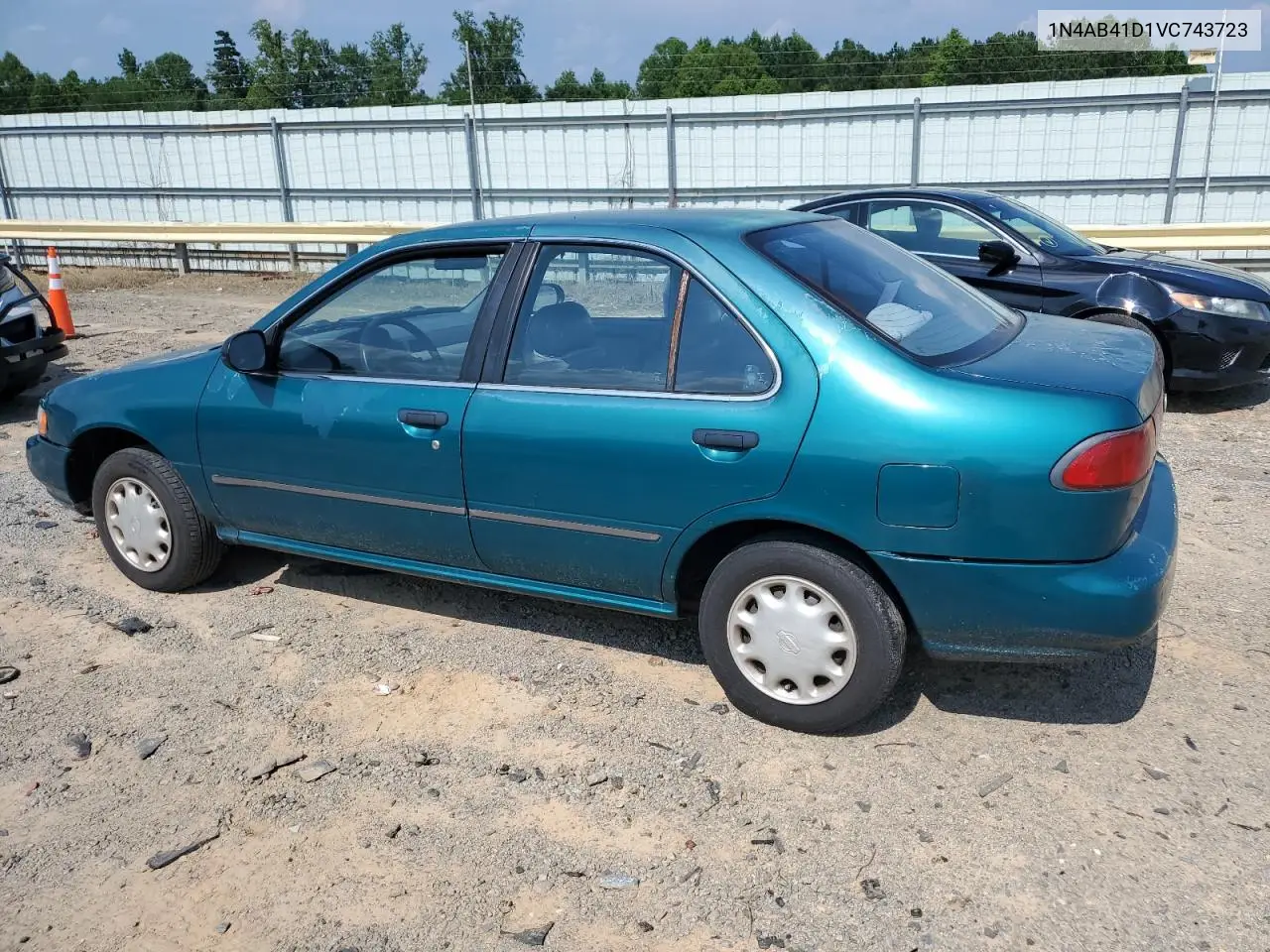 1997 Nissan Sentra Base VIN: 1N4AB41D1VC743723 Lot: 62558525