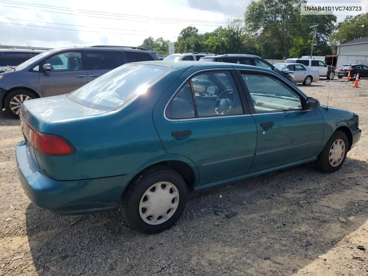 1997 Nissan Sentra Base VIN: 1N4AB41D1VC743723 Lot: 62558525