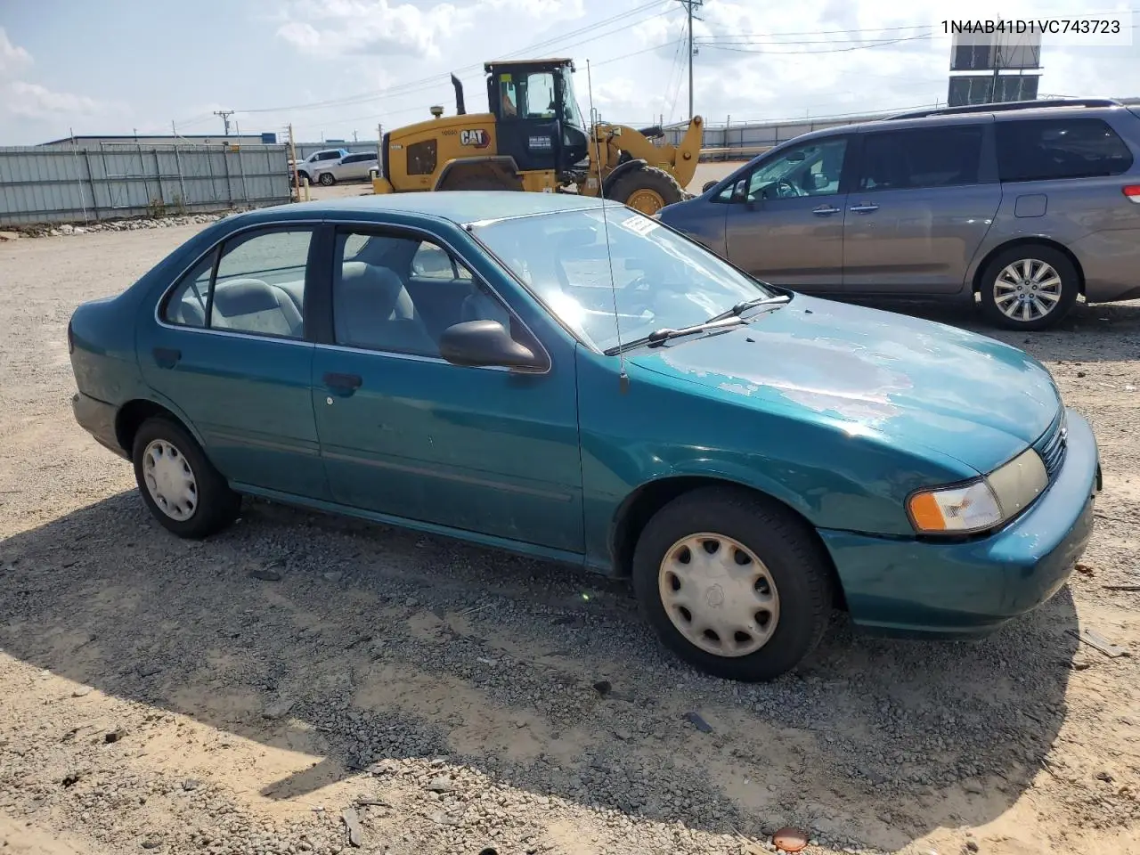 1997 Nissan Sentra Base VIN: 1N4AB41D1VC743723 Lot: 62558525