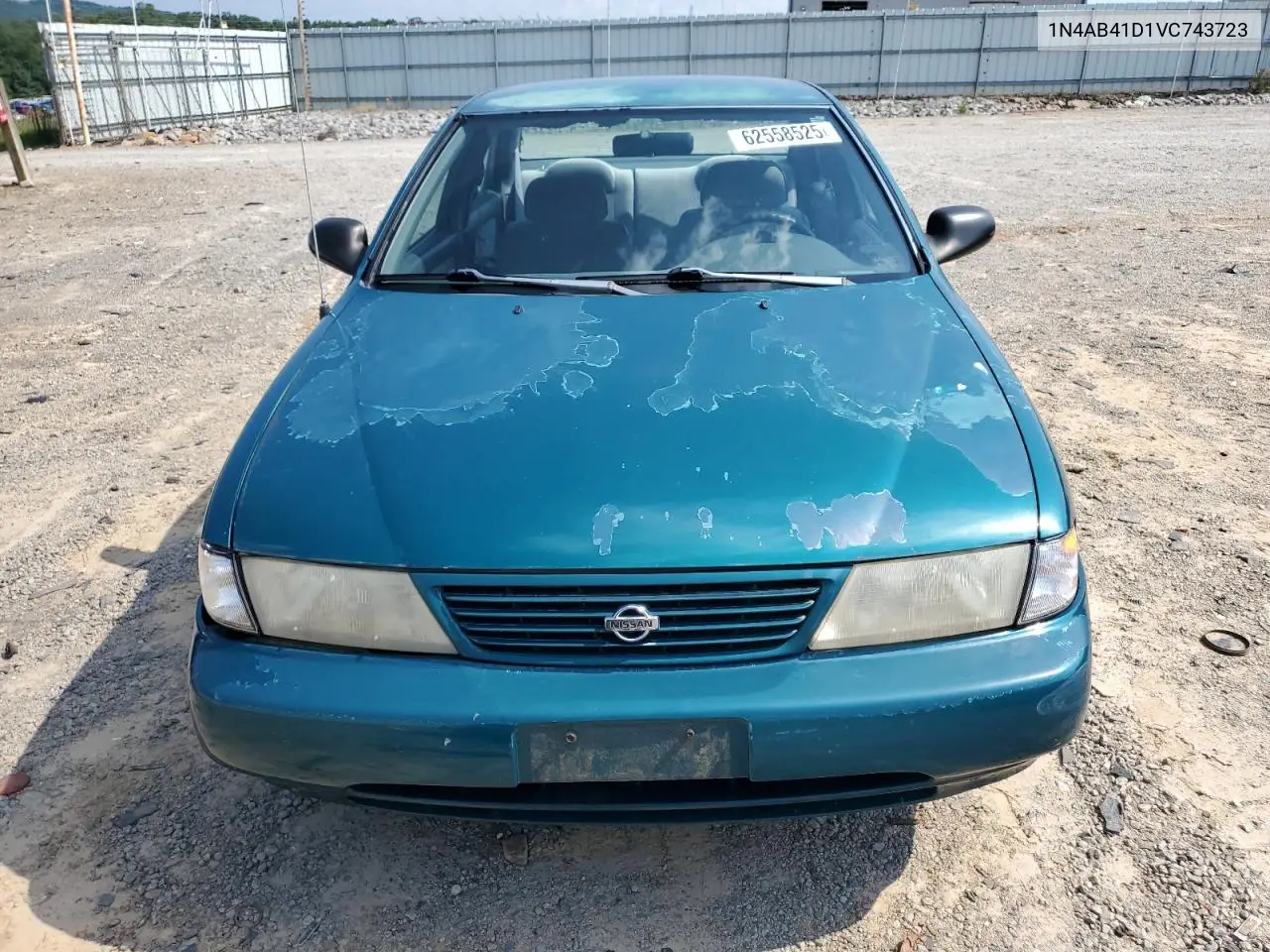 1997 Nissan Sentra Base VIN: 1N4AB41D1VC743723 Lot: 62558525