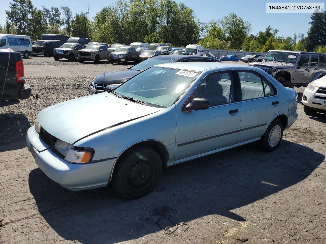 1997 Nissan Sentra Base VIN: 1N4AB41D0VC753739 Lot: 69536544