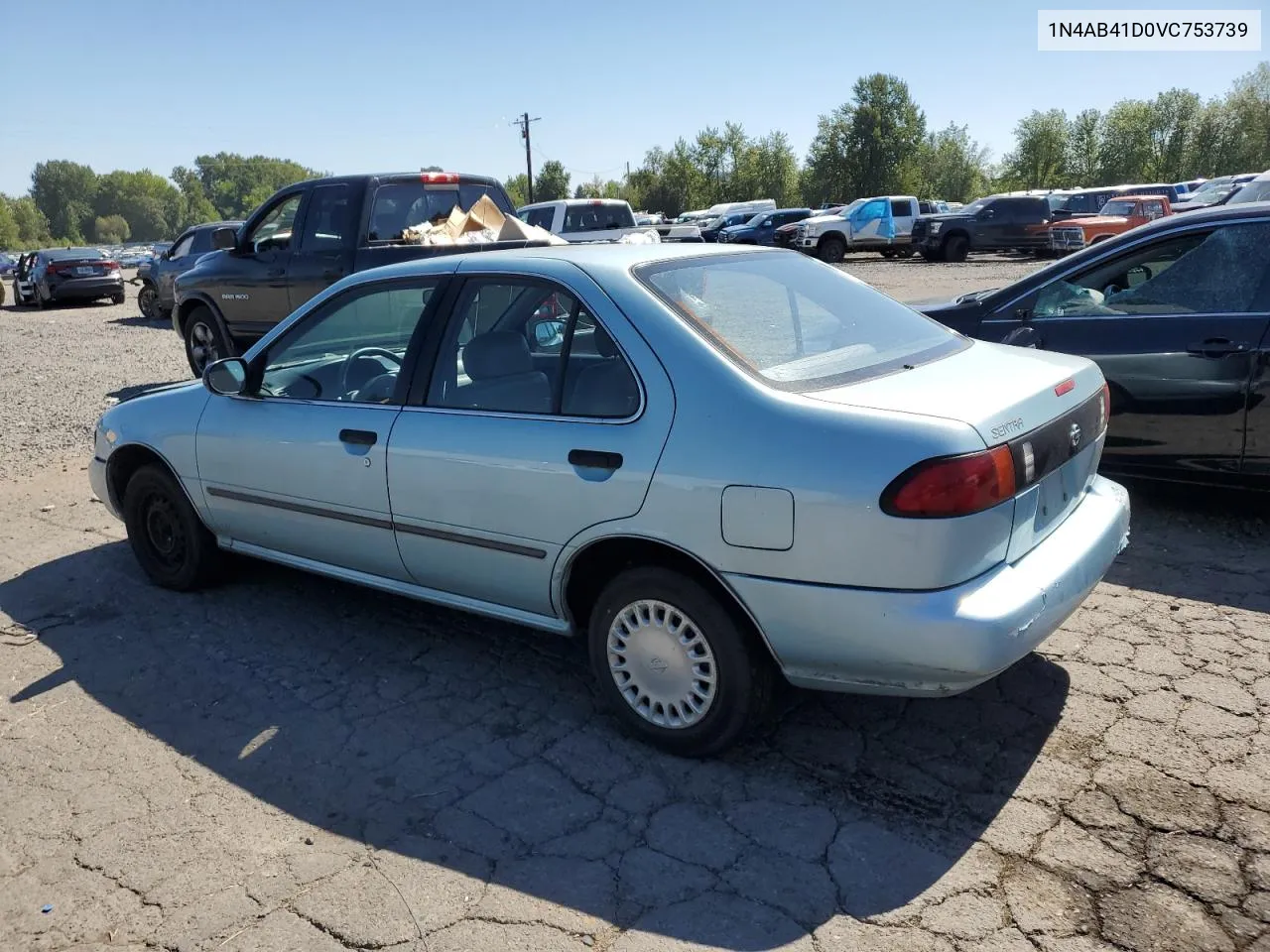 1997 Nissan Sentra Base VIN: 1N4AB41D0VC753739 Lot: 69536544