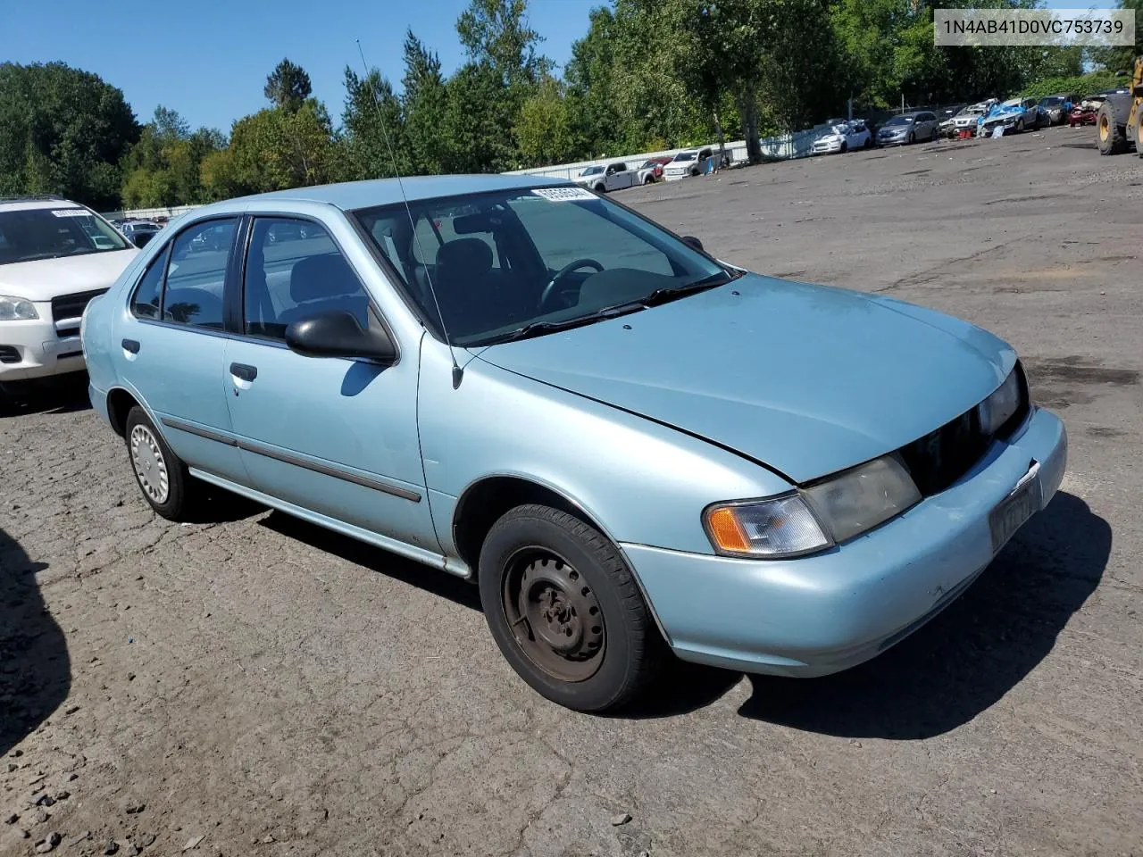 1997 Nissan Sentra Base VIN: 1N4AB41D0VC753739 Lot: 69536544
