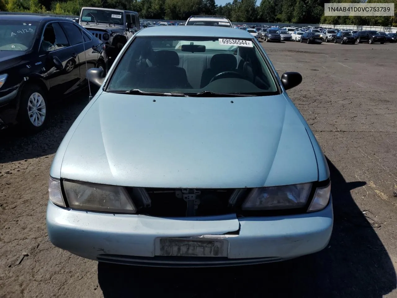 1997 Nissan Sentra Base VIN: 1N4AB41D0VC753739 Lot: 69536544