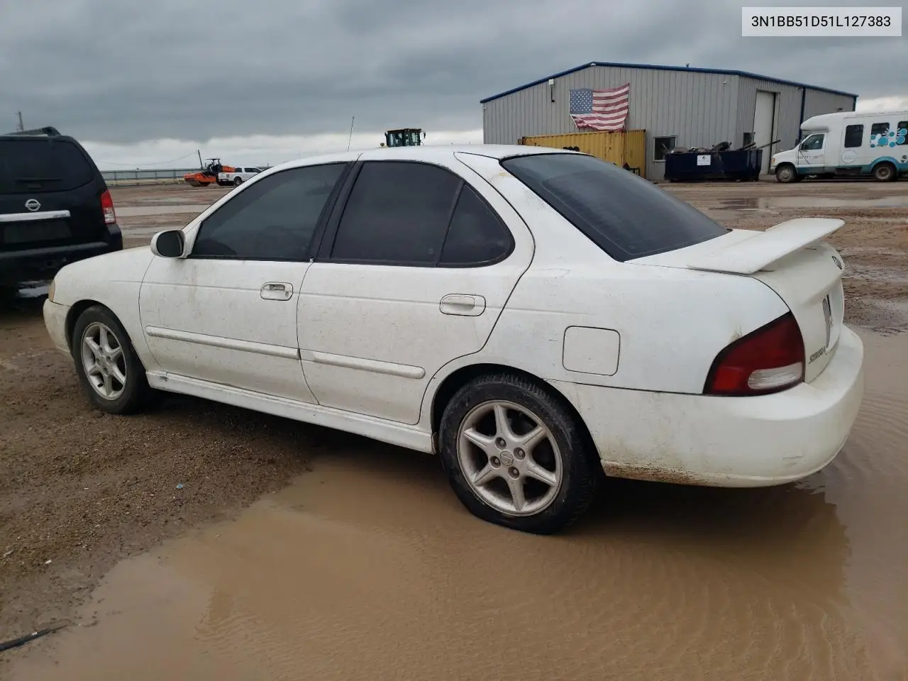 2001 Nissan Sentra Se VIN: 3N1BB51D51L127383 Lot: 55827795