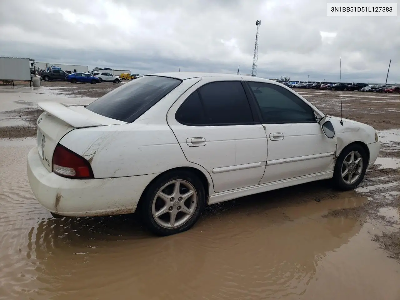 2001 Nissan Sentra Se VIN: 3N1BB51D51L127383 Lot: 55827795