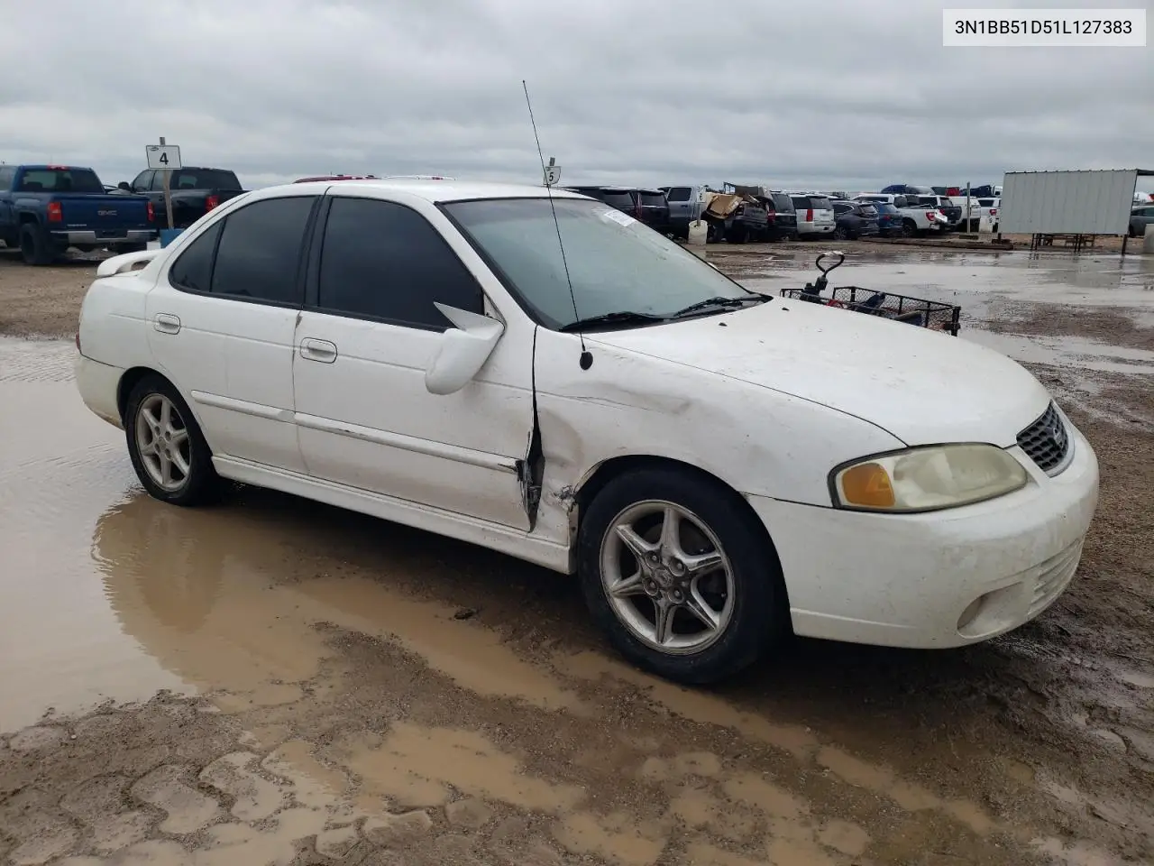 2001 Nissan Sentra Se VIN: 3N1BB51D51L127383 Lot: 55827795