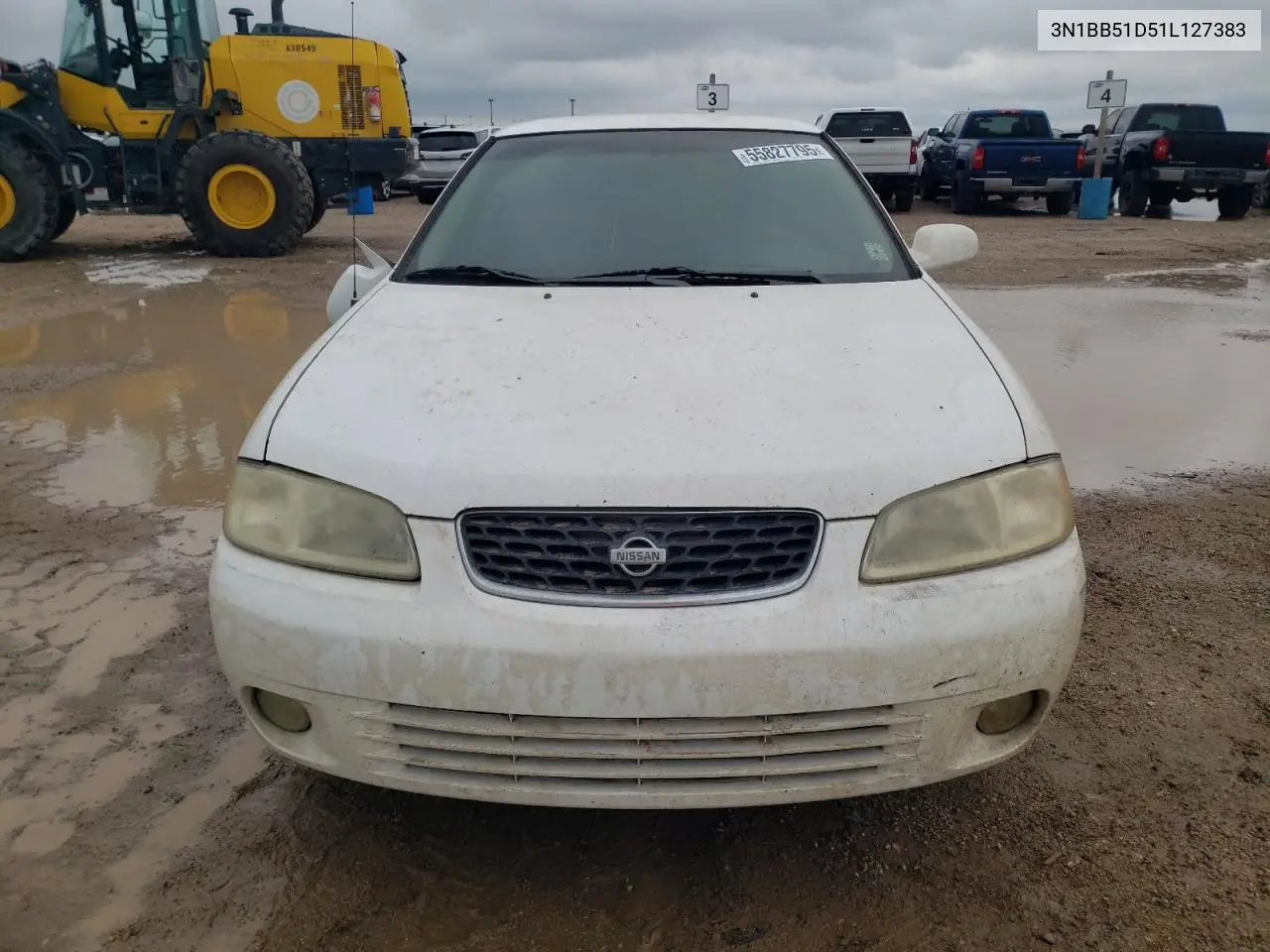 2001 Nissan Sentra Se VIN: 3N1BB51D51L127383 Lot: 55827795