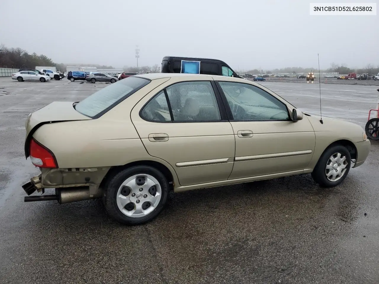 2002 Nissan Sentra Xe VIN: 3N1CB51D52L625802 Lot: 48799055