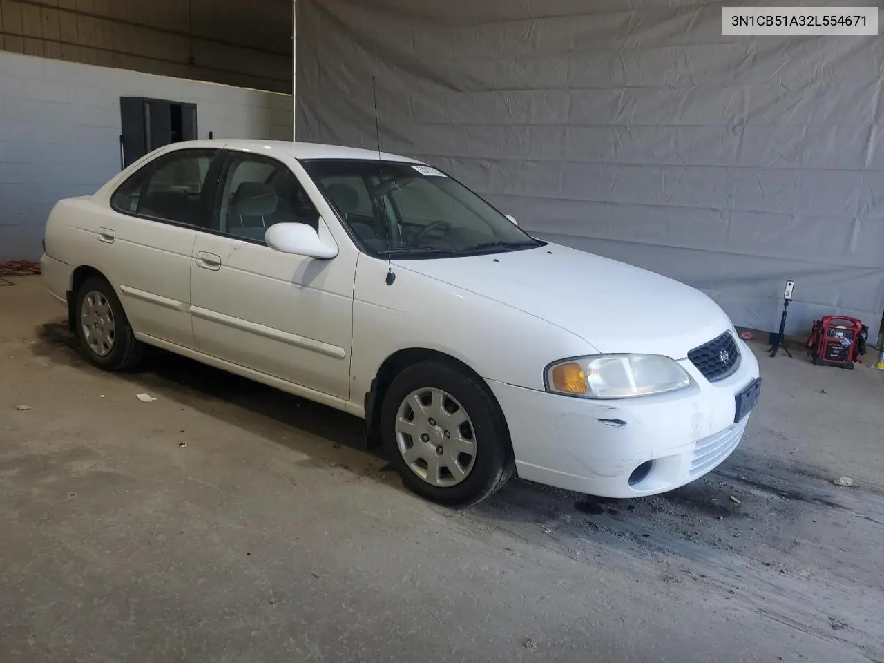 2002 Nissan Sentra Gxe VIN: 3N1CB51A32L554671 Lot: 53297525